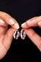 Heliophilia Silver Pendientes de Metal Plata